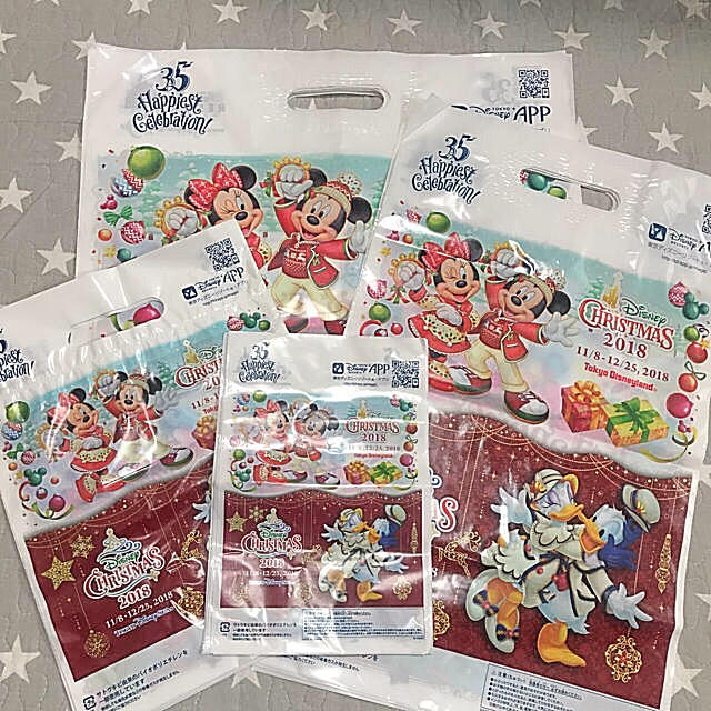 Disney ディズニー お土産袋 35周年 クリスマス 27枚セットの通販 By Hiro S Shop ディズニーならラクマ