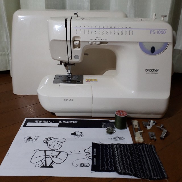 brother - ⭕機関良好 電子ミシン ブラザー PS-1000(ZZ3-B535)の brother - ⭕機関良好 電子ミシン ブラザー PS-1000(ZZ3-B535)の