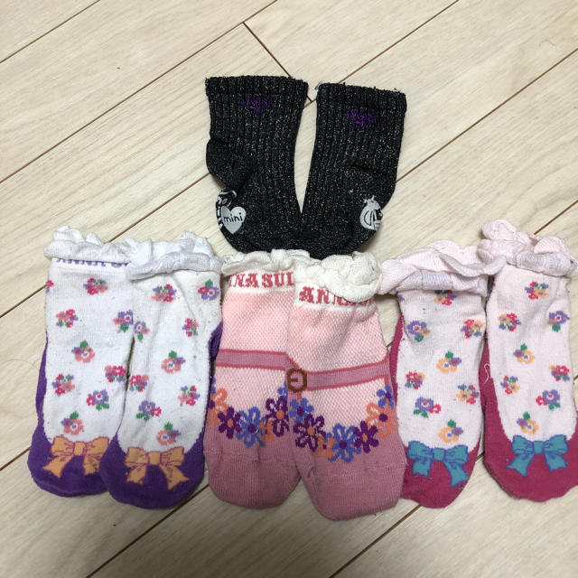 ANNA SUI mini(アナスイミニ)のアナスイミニ靴下セット キッズ/ベビー/マタニティのこども用ファッション小物(靴下/タイツ)の商品写真