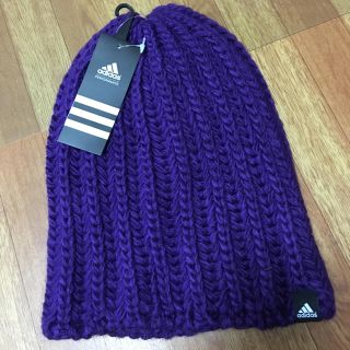 アディダス(adidas)のadidas ニット帽(ニット帽/ビーニー)