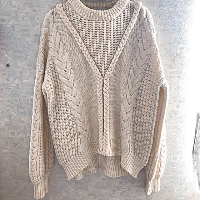 CLANE＊3D BLAID KNIT レディースのトップス(ニット/セーター)の商品写真