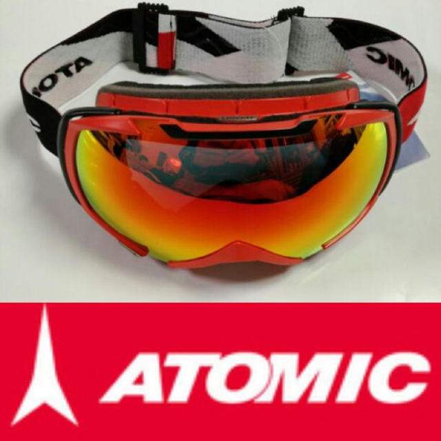 ATOMIC(アトミック)の ✨新品・格安・送料込！ATOMIC ゴーグル スペアレンズ付 スキー スノボ1 スポーツ/アウトドアのスノーボード(アクセサリー)の商品写真