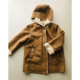 ザラ(ZARA)のZARAフェイクムートンコート美品(コート)