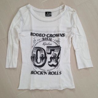 ロデオクラウンズ(RODEO CROWNS)のRODEO CROWNS五分袖カットソー(カットソー(長袖/七分))