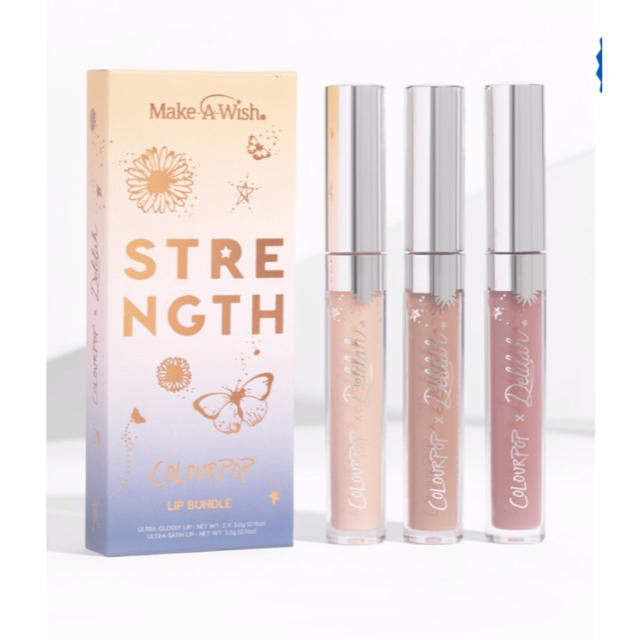 colourpop(カラーポップ)の新品☆colourpop 限定リップグロス3本セット コスメ/美容のベースメイク/化粧品(リップグロス)の商品写真