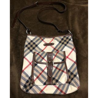 バーバリーブルーレーベル(BURBERRY BLUE LABEL)のレア！ Burberry blue label  チェック ポシェット(その他)