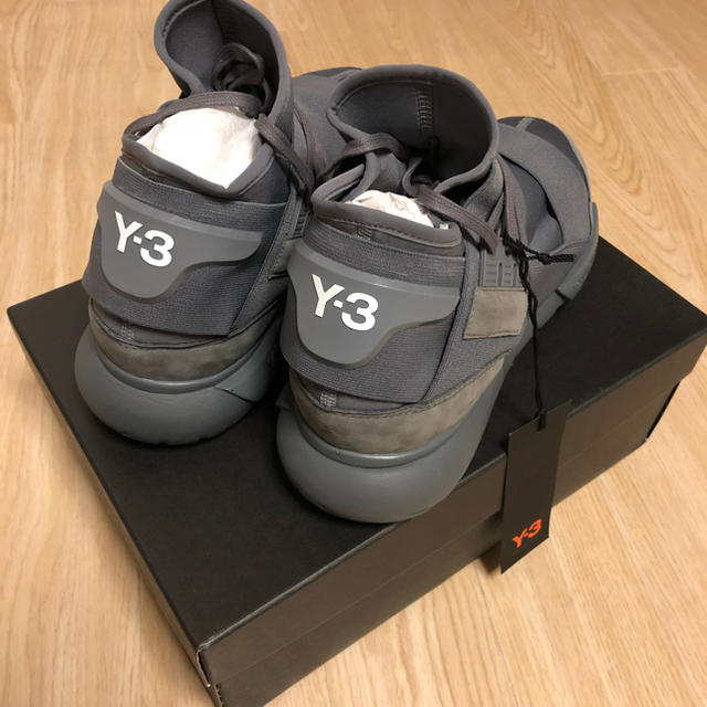 新品！adidas by Y-3 QASA HIGH 28cm グレー