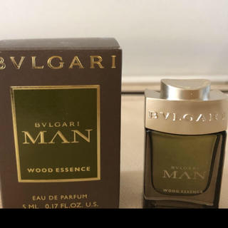 ブルガリ(BVLGARI)のブルガリマンウッド オードパルファム 5ml(香水(男性用))