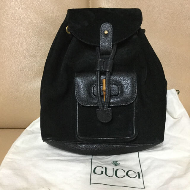 65%OFF【送料無料】 Gucci ミニバンブーリュック GUCCI - リュック+