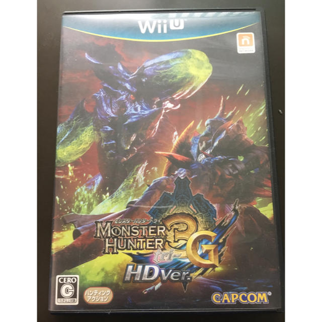 Wii U(ウィーユー)のwiiu ソフトモンスターハンター3G HDver エンタメ/ホビーのゲームソフト/ゲーム機本体(家庭用ゲームソフト)の商品写真