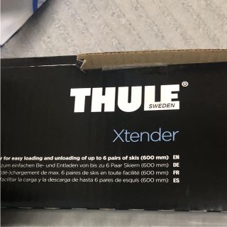 スーリー(THULE)のTHULE キャリア xtender(車外アクセサリ)