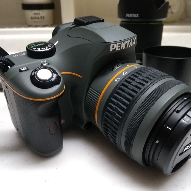 PENTAX - megumi様専用 レンズ2個付き PENTAX K-m レンズキットの通販