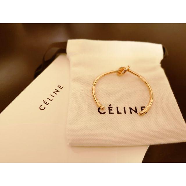 celine(セリーヌ)のnuts様専用 CELINE バングル (ローズゴールド) レディース レディースのアクセサリー(ブレスレット/バングル)の商品写真