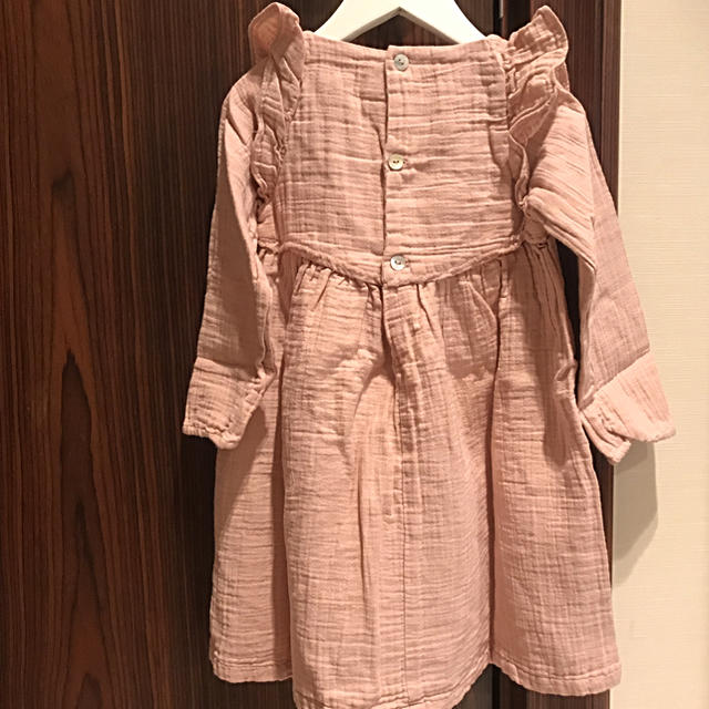 Bonpoint(ボンポワン)のボントン 18AW ダブルガーゼワンピース mecano 3ans 新品 キッズ/ベビー/マタニティのキッズ服女の子用(90cm~)(ワンピース)の商品写真