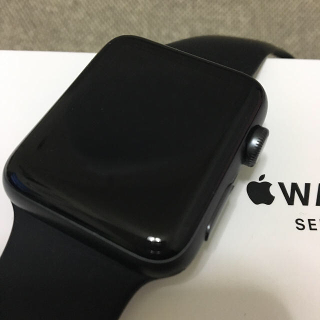 Apple GPSモデル 42mm スペースグレイの通販 by やまさん's shop｜アップルウォッチならラクマ Watch - Apple Watch series3 通販高品質