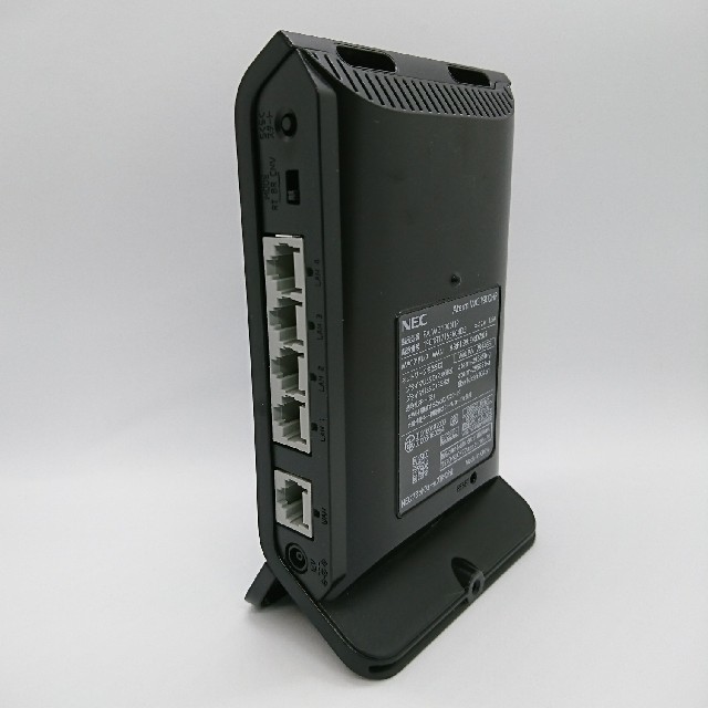 NEC - NEC無線LANルーター PA-WG1900HPの通販 by しあわせな日々's shop｜エヌイーシーならラクマ