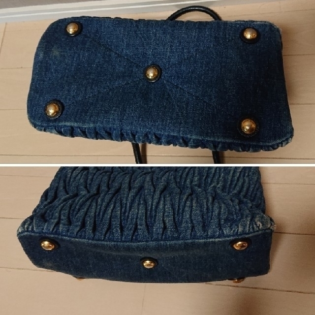 miumiu(ミュウミュウ)のmiu miu デニムバッグ👜ゆっきー様専用✨ レディースのバッグ(ショルダーバッグ)の商品写真