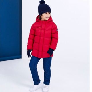 プチバトー(PETIT BATEAU)の//今季ボーイズ//フード付きジャケット4ans(コート)