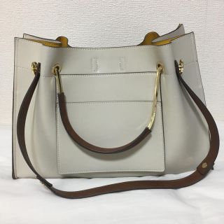 ジーナシス(JEANASIS)のJEANASIS 白bag(ショルダーバッグ)