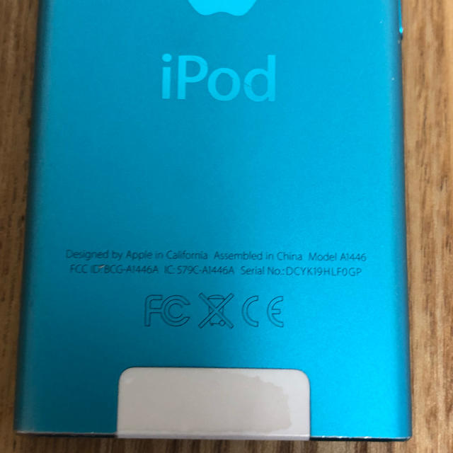 Apple(アップル)の【中古】iPod nano 7世代 スマホ/家電/カメラのオーディオ機器(ポータブルプレーヤー)の商品写真