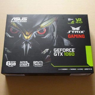 エイスース(ASUS)の【新品】ASUS GTX1060 6GB 【送料無料】(PCパーツ)