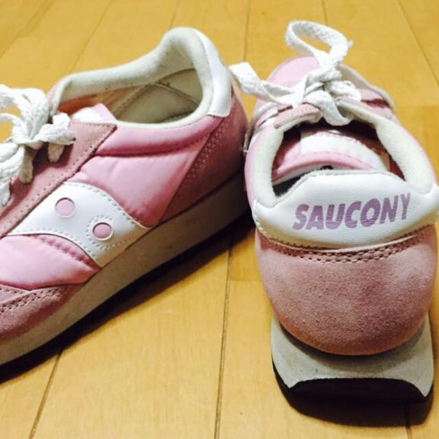 ＊SAUCONY スニーカー ピンク＊ レディースの靴/シューズ(スニーカー)の商品写真