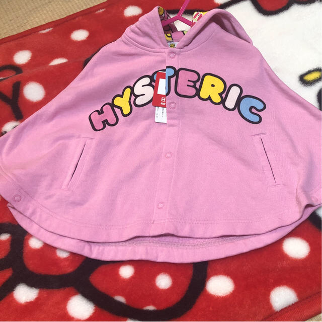 HYSTERIC MINI(ヒステリックミニ)の専用💓ヒステリックミニ タレミミ ポンチョ キッズ/ベビー/マタニティのキッズ服女の子用(90cm~)(その他)の商品写真