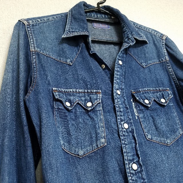 BLUE BLUE(ブルーブルー)の【BLUE BLUE】デニムシャツ　メンズ　聖林公司 メンズのトップス(シャツ)の商品写真