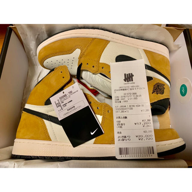 AIR JORDAN 1 ROOKIE OF THE YEAR AJ1