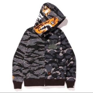 アベイシングエイプ(A BATHING APE)のBAPE X UNDFTD  FULL ZIP HOODIE(パーカー)