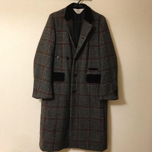 SUNSEA - SUNSEA 17AW CHECK COAT プリマロフト グレンチェックの通販