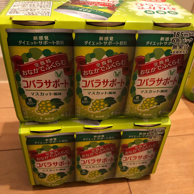 大正製薬(タイショウセイヤク)のコバラサポート マスカット味24本セット コスメ/美容のダイエット(ダイエット食品)の商品写真