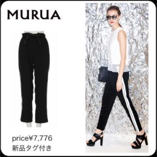 ムルーア(MURUA)のMURUA＊ライン入りパンツ＊ジャージ(カジュアルパンツ)