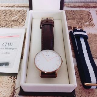 ダニエルウェリントン(Daniel Wellington)のダニエルウェリントン 腕時計 替えベルト付き(腕時計)