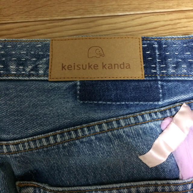 keisuke kanda(ケイスケカンダ)のネグリジェデニム レディースのパンツ(デニム/ジーンズ)の商品写真