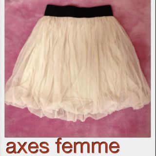 アクシーズファム(axes femme)のaxes femme スカート(ひざ丈スカート)