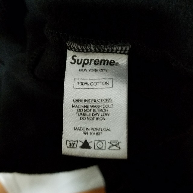 XL 新品 正規品 supreme cdg パーカー 黒