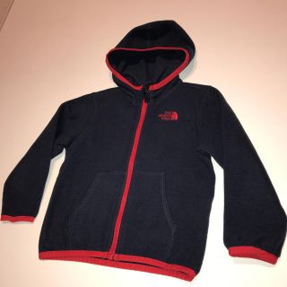 ザノースフェイス(THE NORTH FACE)のノースフェイス フリースパーカー キッズ ベビー 24m18m (ジャケット/コート)