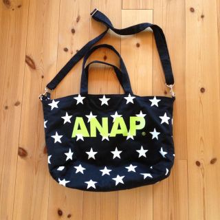 アナップ(ANAP)のANAPスター柄２WAYバッグ(ショルダーバッグ)