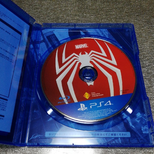 PlayStation4(プレイステーション4)のPS4 スパイダーマン エンタメ/ホビーのゲームソフト/ゲーム機本体(家庭用ゲームソフト)の商品写真