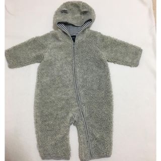 ベビーギャップ(babyGAP)のbabyGap ボアパーカー ボディオール 60cm(カバーオール)