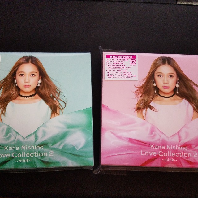 西野カナ Love Collection2 pink&mint初回限定盤セット