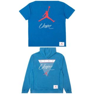 ナイキ(NIKE)の2枚セット ユニオン × ジョーダン Tシャツ フーディー L(パーカー)