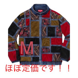 シュプリーム(Supreme)のCorduroy Patchwork Denim Jacket(ダウンジャケット)