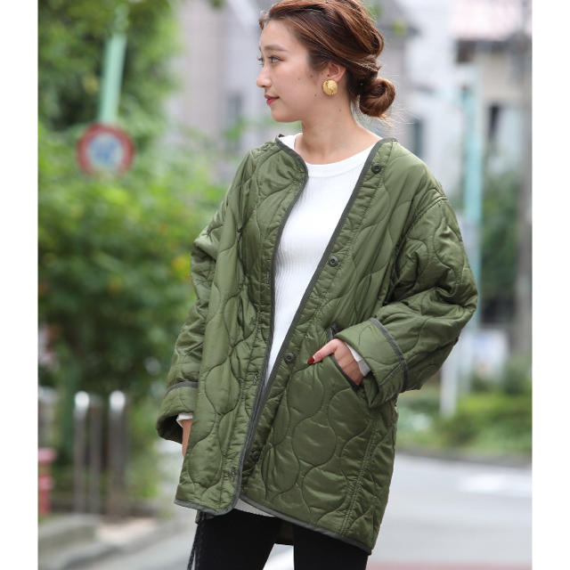 FREAK'S STORE - FREAK'S STORE フリークスストア M65キルトライナー ... 美品☆FREAK’S STORE M65ライナーキルトコート