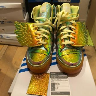 ジェレミースコット(JEREMY SCOTT)の新品 JEREMY SCOTT★ADIDAS JS FOIL WING(スニーカー)