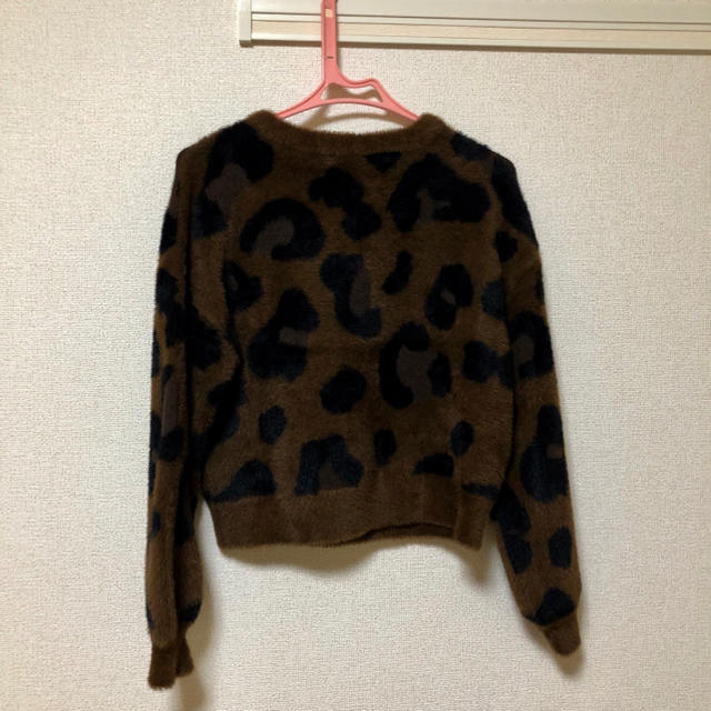 moussy(マウジー)のLEOPARD SHAGGY ニット レディースのトップス(ニット/セーター)の商品写真