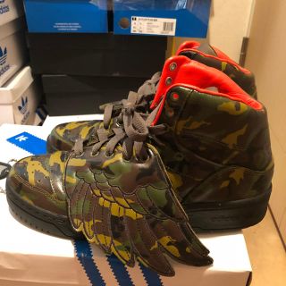 ジェレミースコット(JEREMY SCOTT)の新品 JEREMY SCOTT★ADIDAS JS WINGS CAMO(スニーカー)