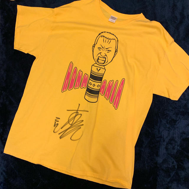 本間朋晃選手サイン入り HONMANIA こけしTシャツ | フリマアプリ ラクマ