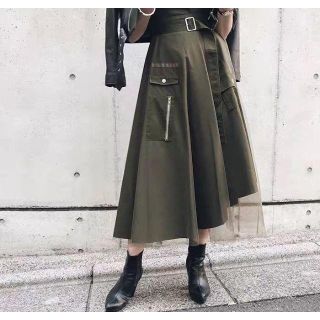 ameri vintage ミニタリースカート